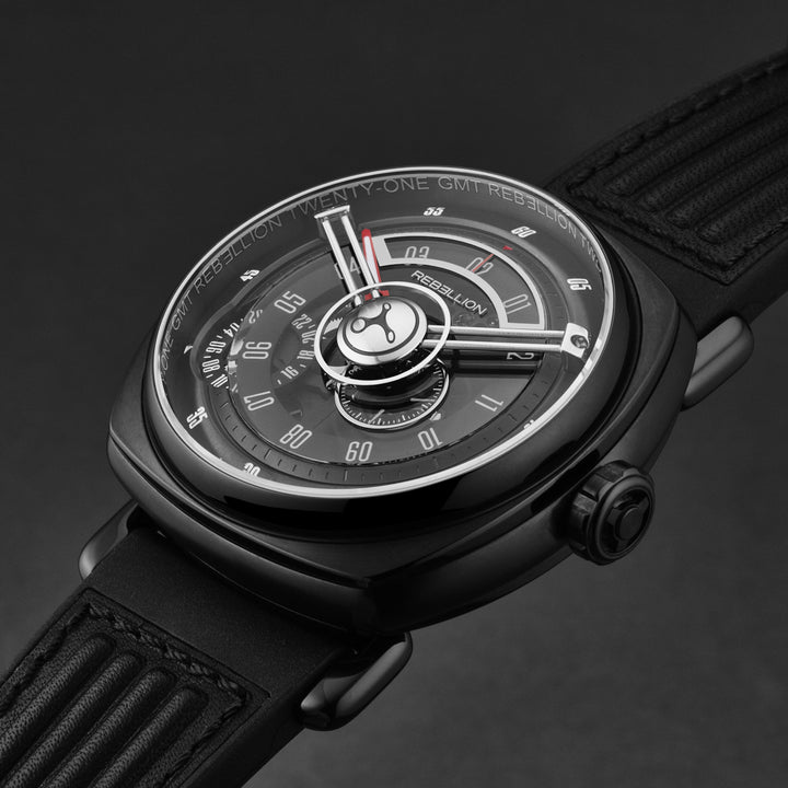 Twenty One RB21GMT.TI.T09 / Black | Black Dial