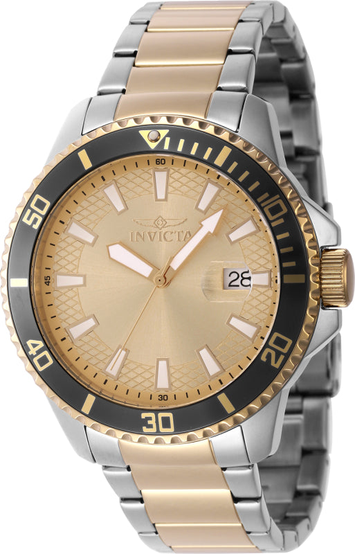 Pro Diver 45mm / Gold / Silver and Gold | Gold Dial