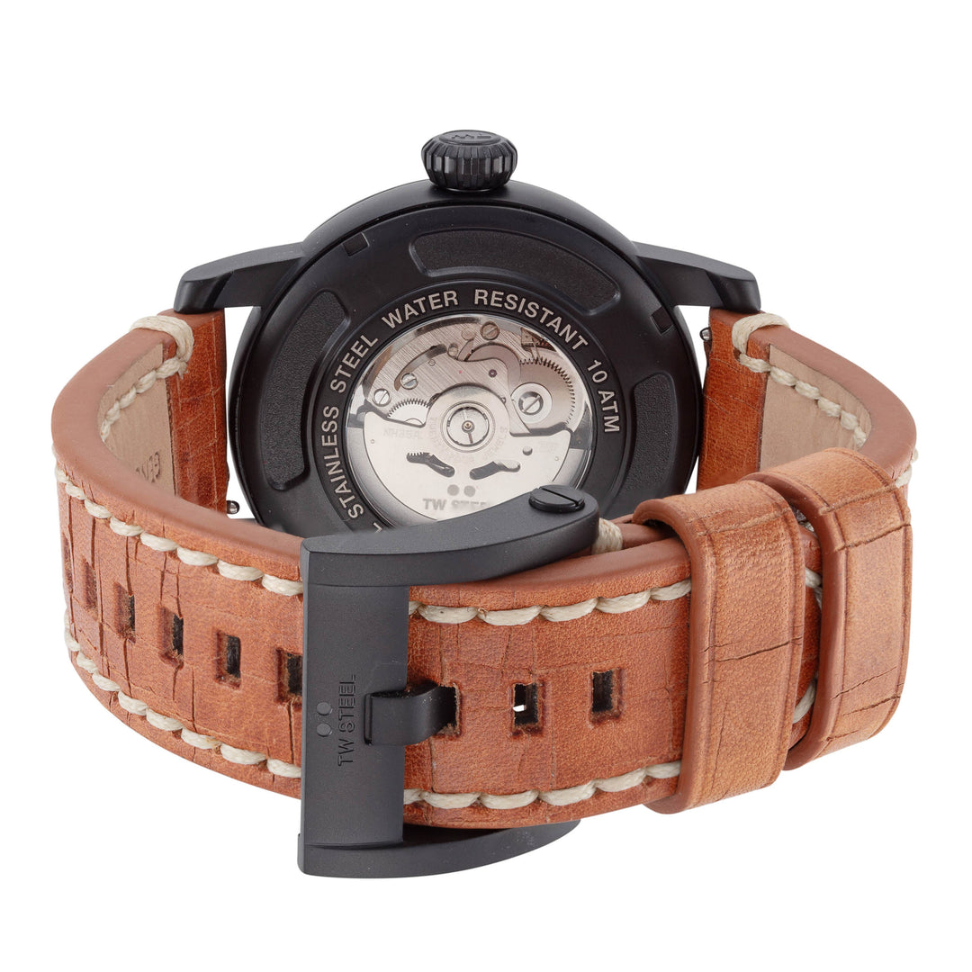Maverick 48mm / Cream / Brown | Cream Dial