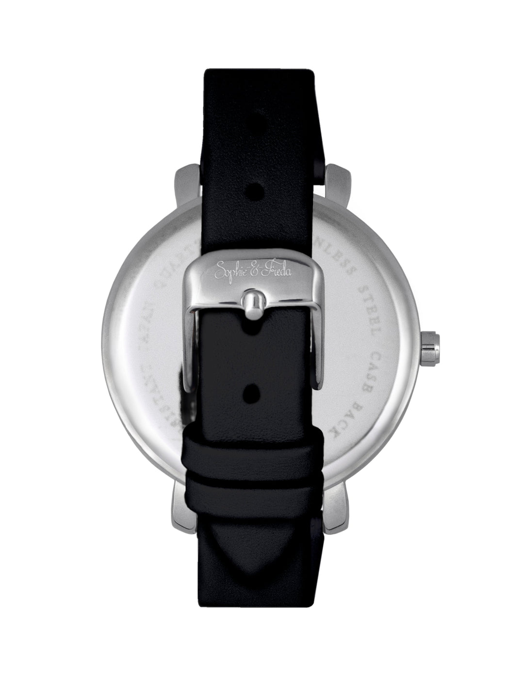 Key West w/ Swarovski Crystals Silver/Black