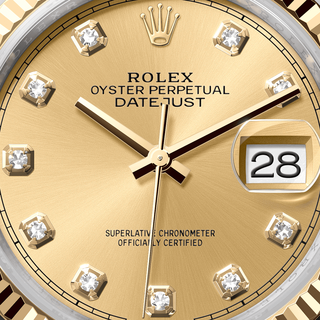 Rolex Datejust 36 126233 - dial close-up