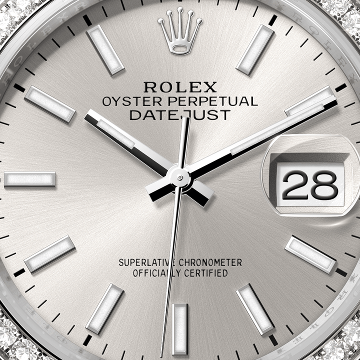 Rolex Datejust 41 126284RBR - dial close-up