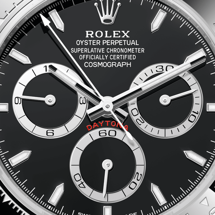Rolex Cosmograph Daytona 126500LN - dial close-up