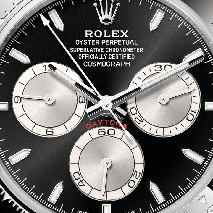 Rolex Cosmograph Daytona 126519LN - dial close-up