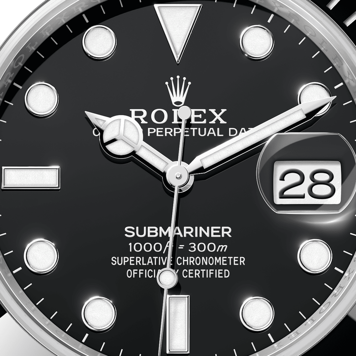 Rolex Submariner 126610LN - dial close-up