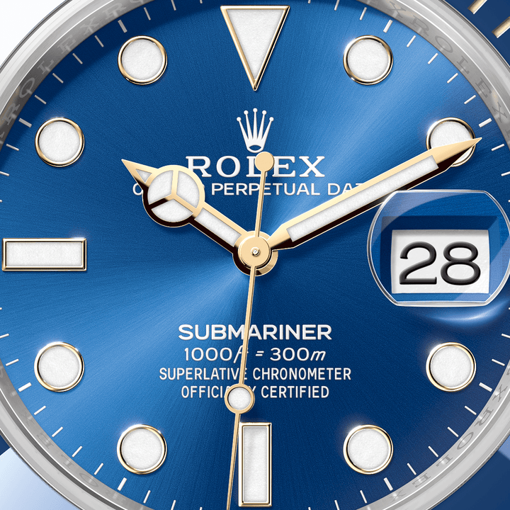 Rolex Submariner 126613LB - dial close-up