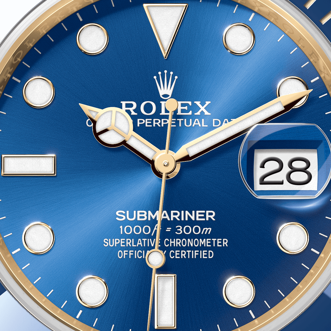 Rolex Submariner 126618LB - dial close-up