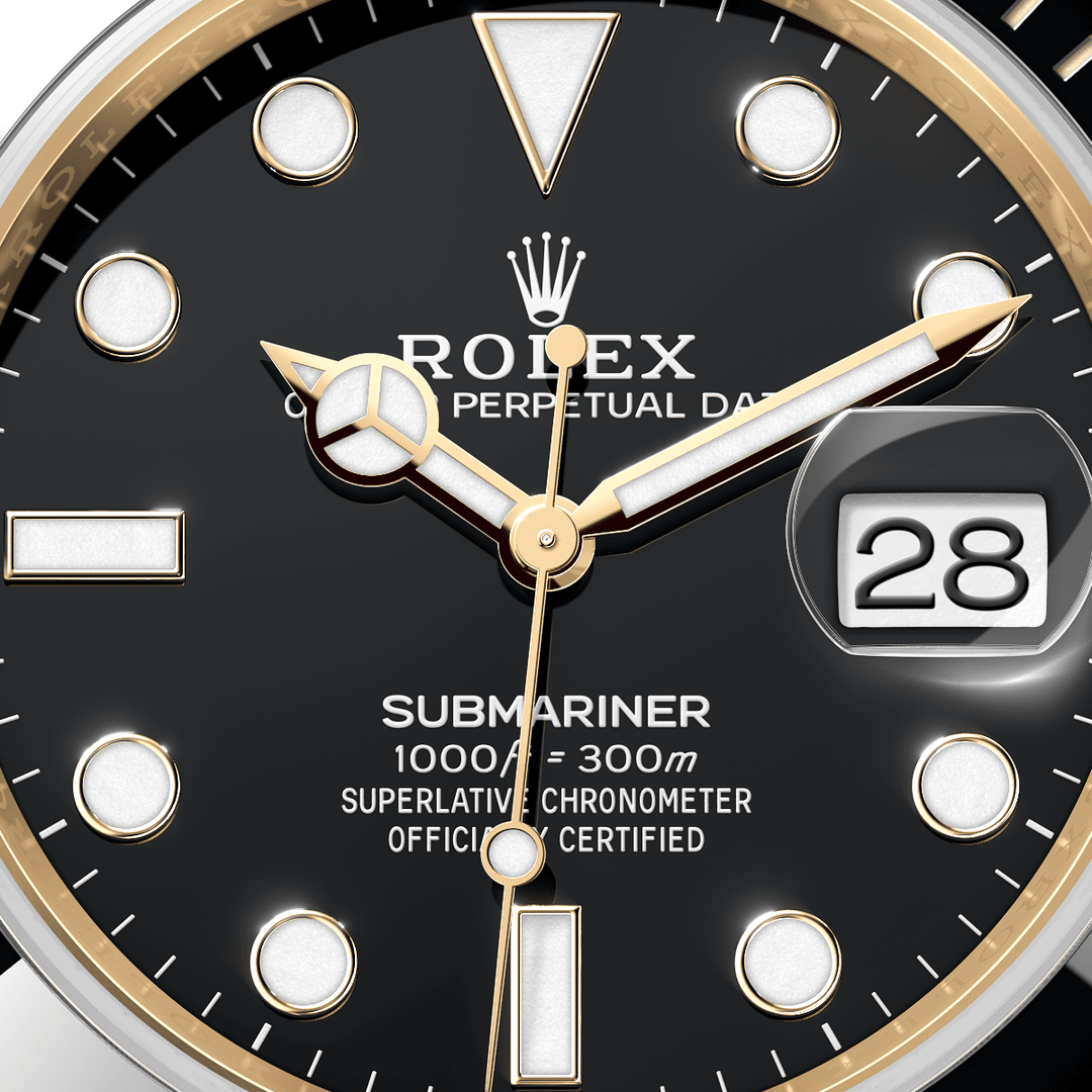 Rolex Submariner 126618LN - dial close-up