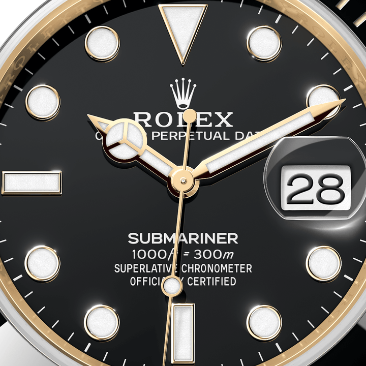 Rolex Submariner 126618LN - dial close-up