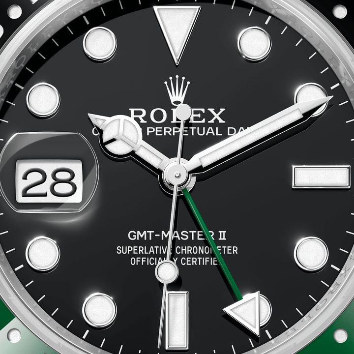 Rolex GMT-Master II 126720VTNR - dial close-up