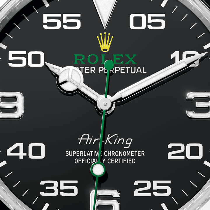 Rolex Air-King 126900 - dial close-up