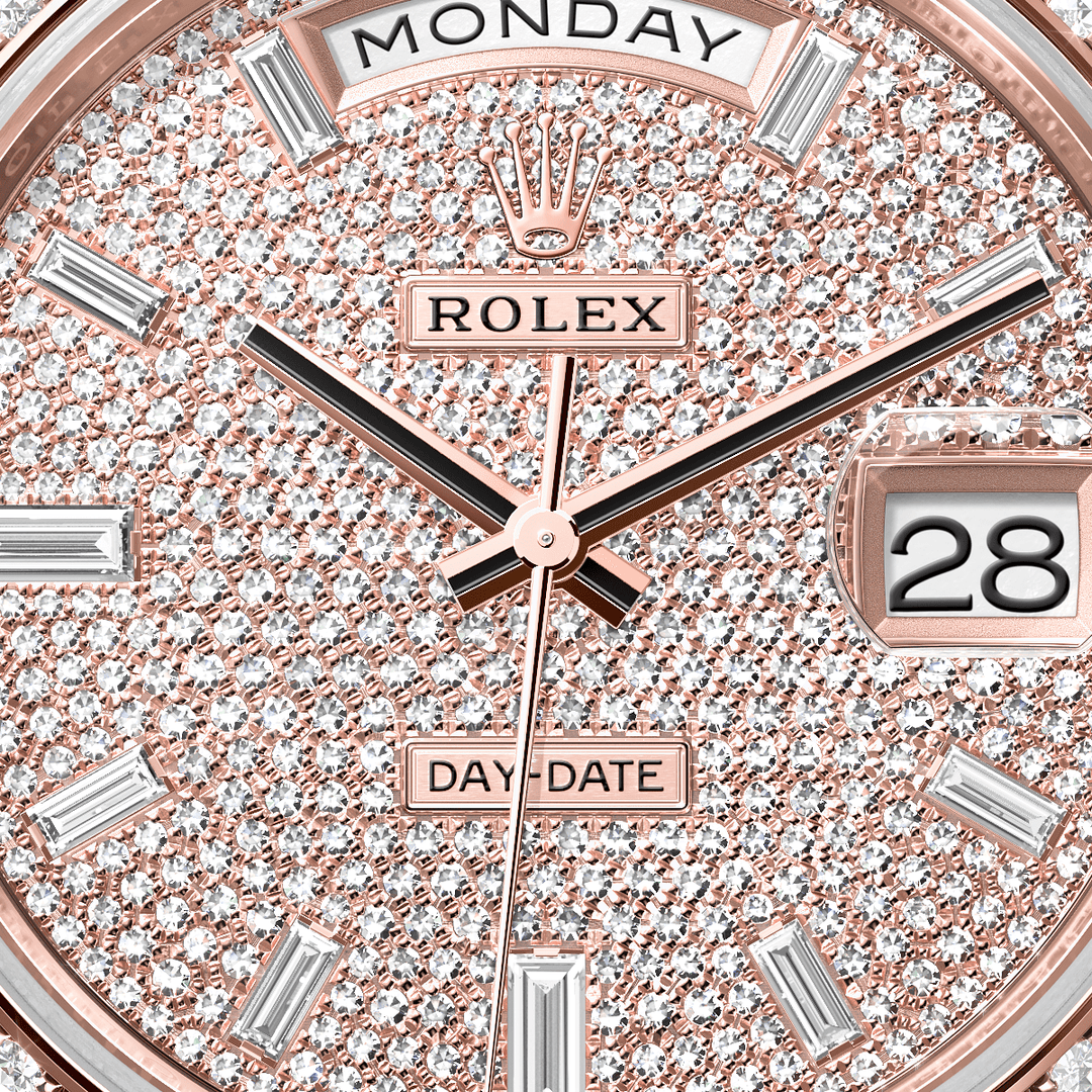 Rolex Day-Date 40 228345RBR - dial close-up