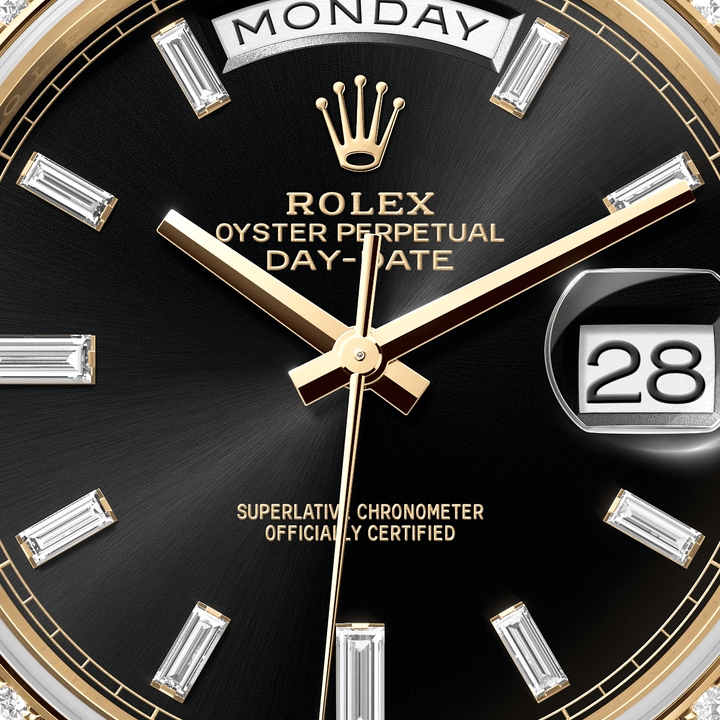 Rolex Day-Date 40 228348RBR - dial close-up