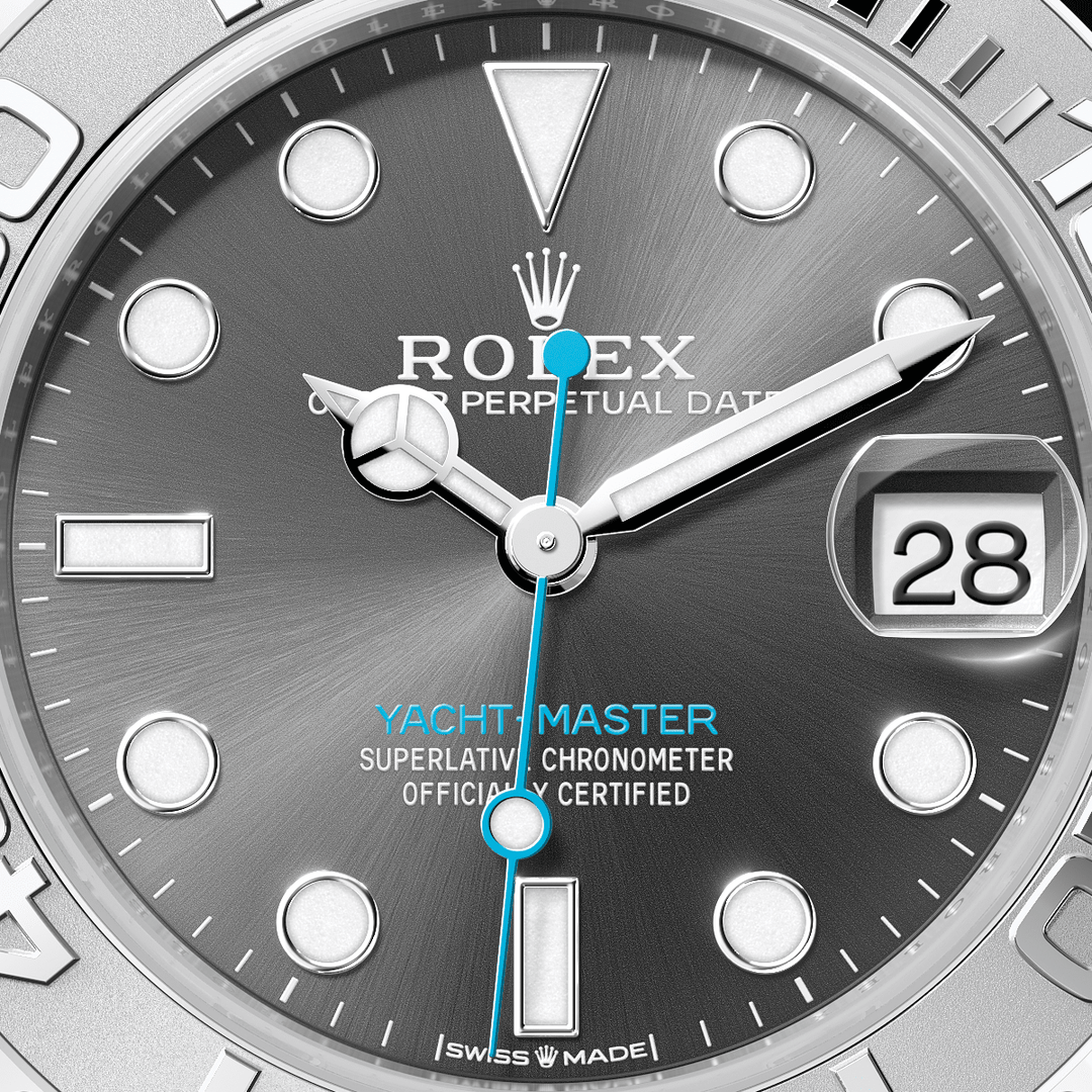 Rolex Yacht-Master 37 268622 - dial close-up