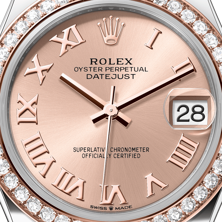 Rolex Datejust 31 278381RBR - dial close-up