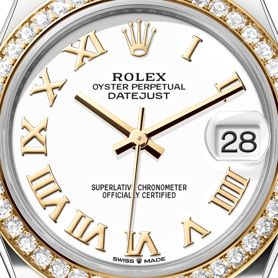 Rolex Datejust 31 278383RBR - dial close-up