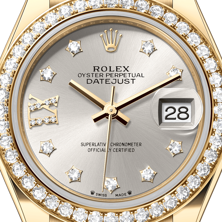 Rolex Lady-Datejust 279138RBR - dial close-up