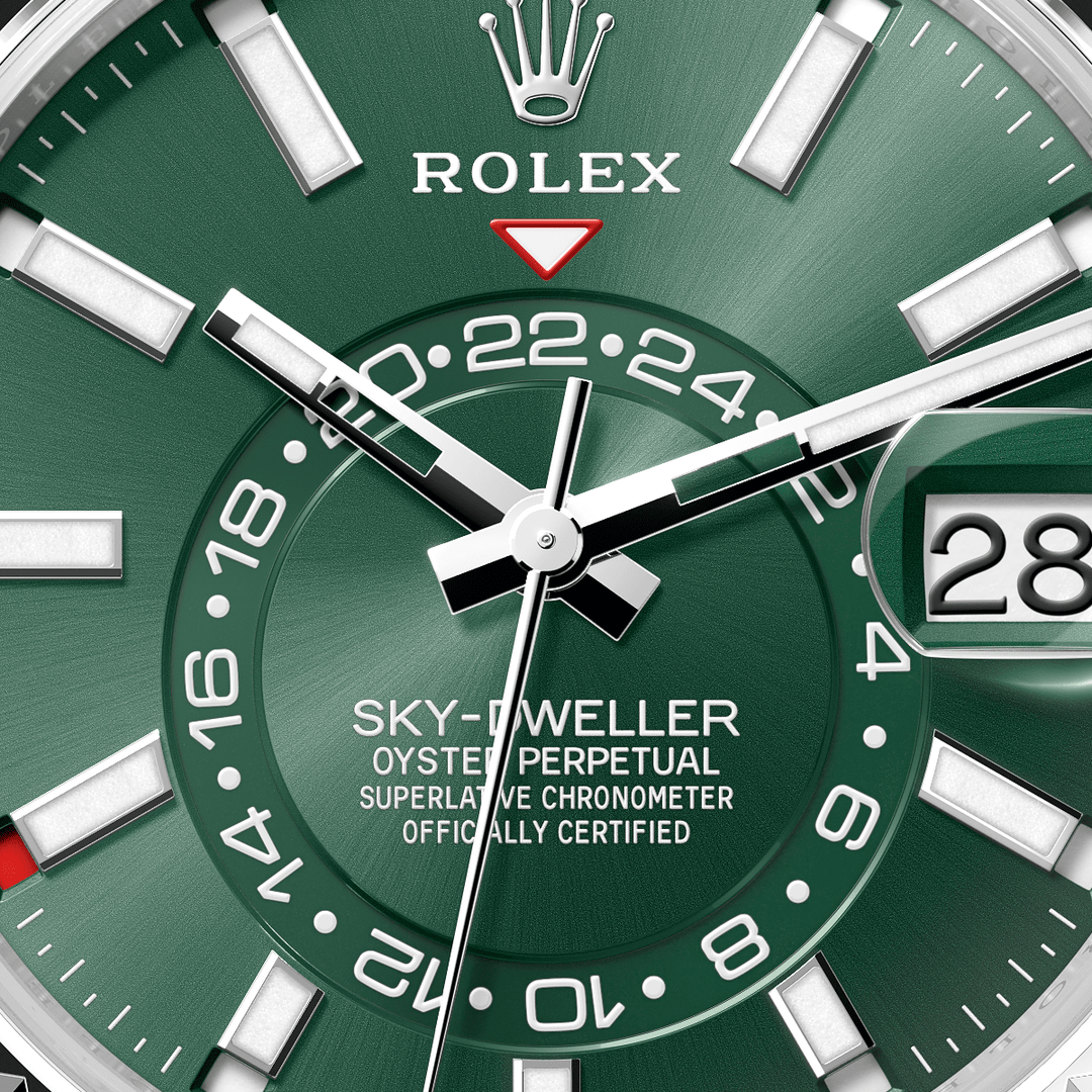 Rolex Sky-Dweller 336934 - dial close-up