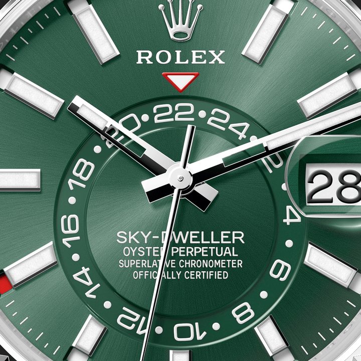 Rolex Sky-Dweller 336934 - dial close-up