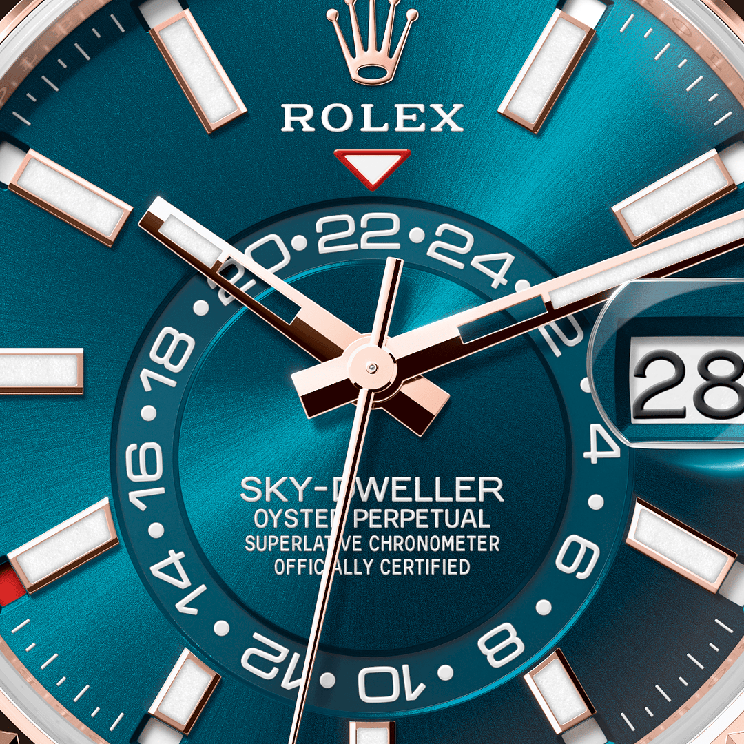 Rolex Sky-Dweller 336935 - dial close-up