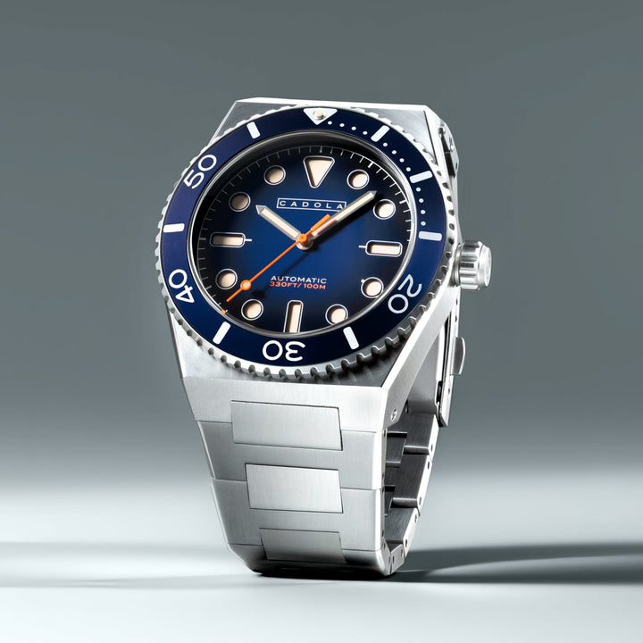 Farina Automatic Blue / Stainless Steel | Blue Dial