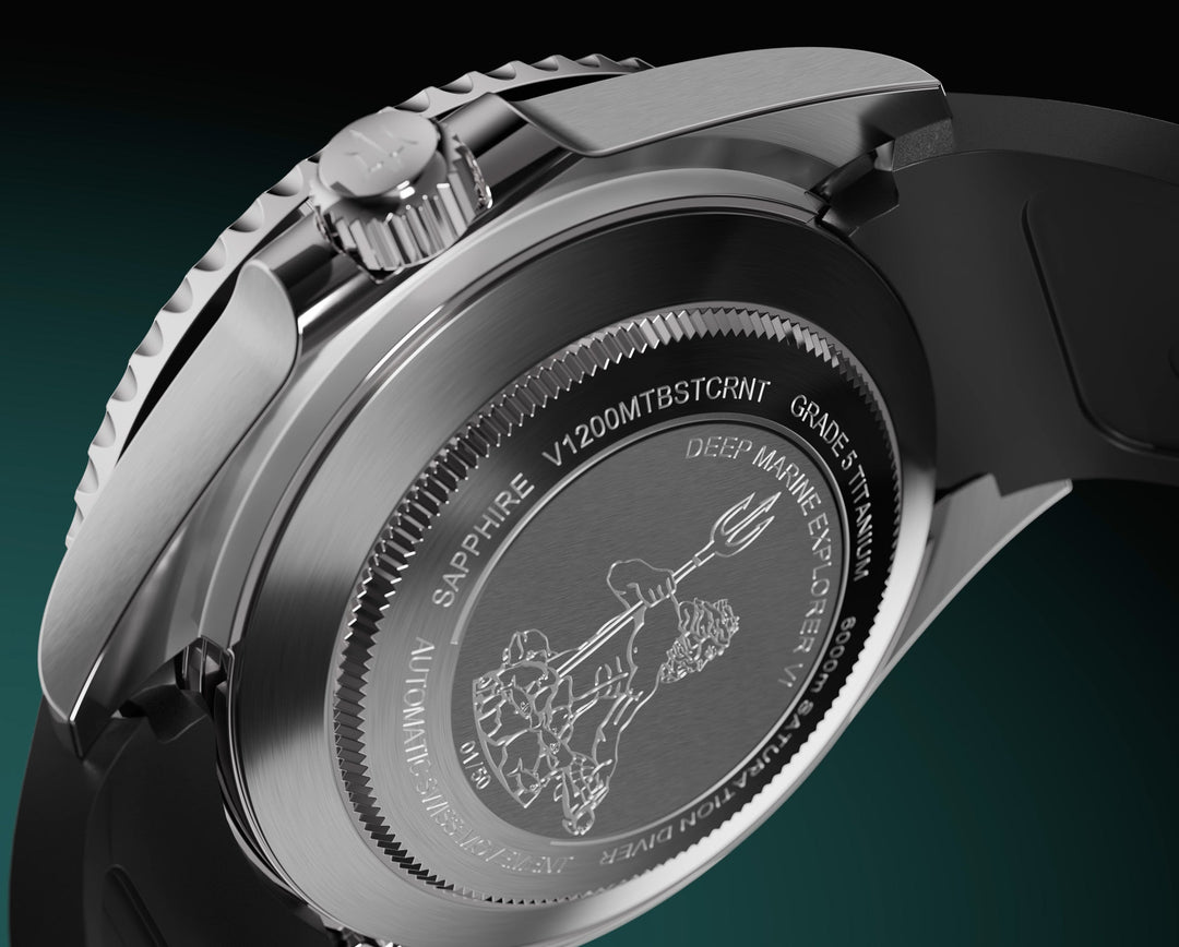 Oceaneva Deep Marine Explorer VI 6000M - Yellow Titanium Automatic 6000m/YellowB