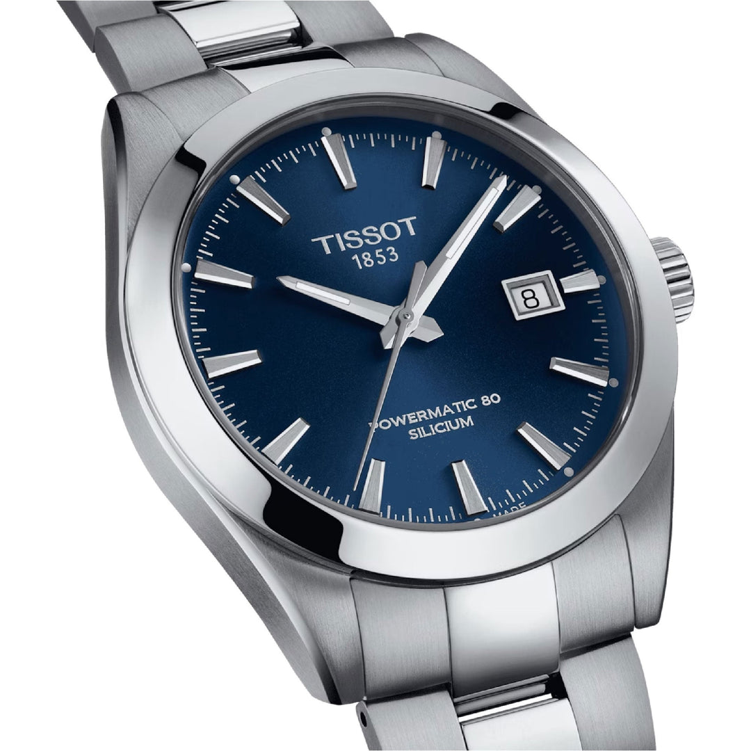 Gentleman Automatic Blue / Stainless Steel Blue Dial