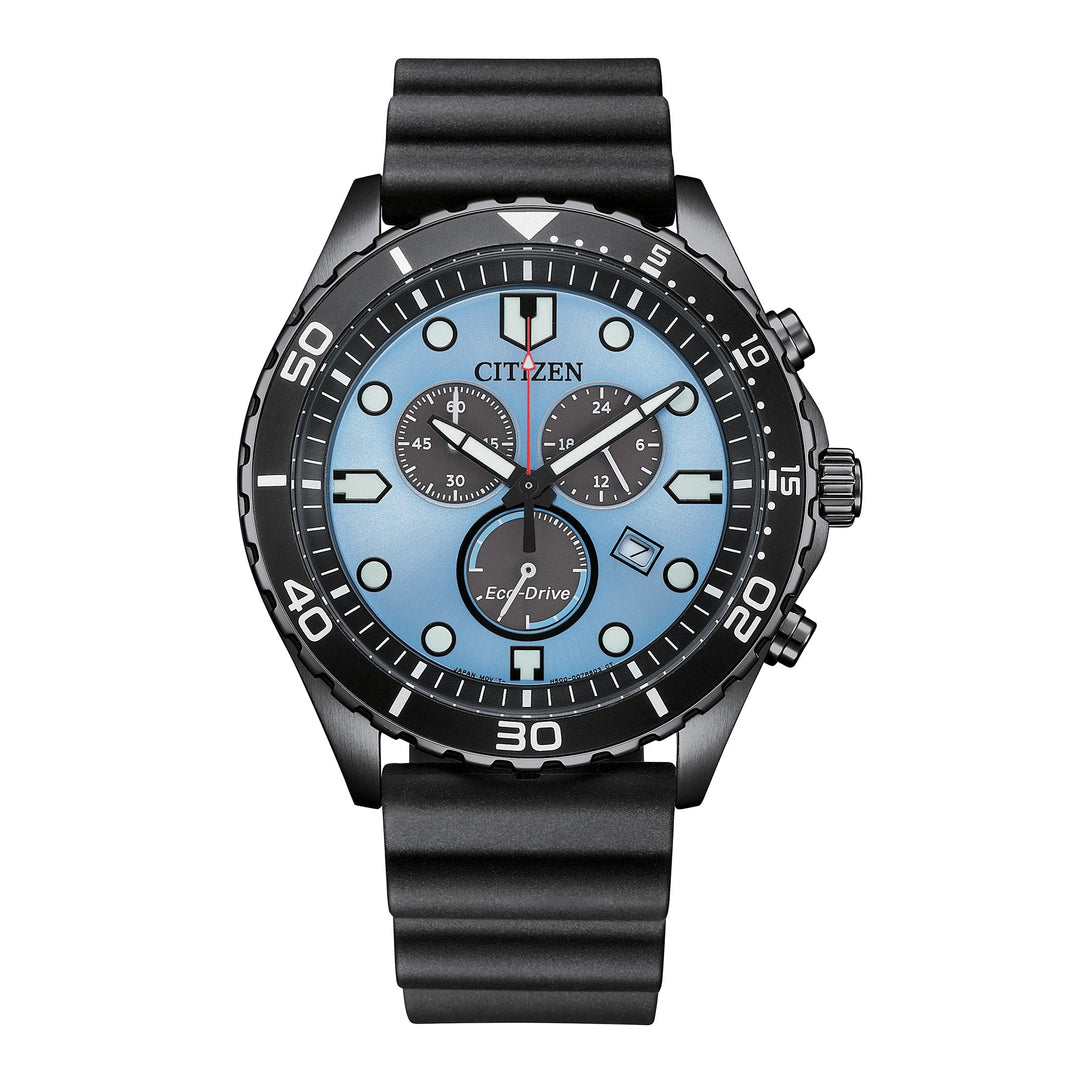 Weekender 43mm / Blue / Black | Blue Dial