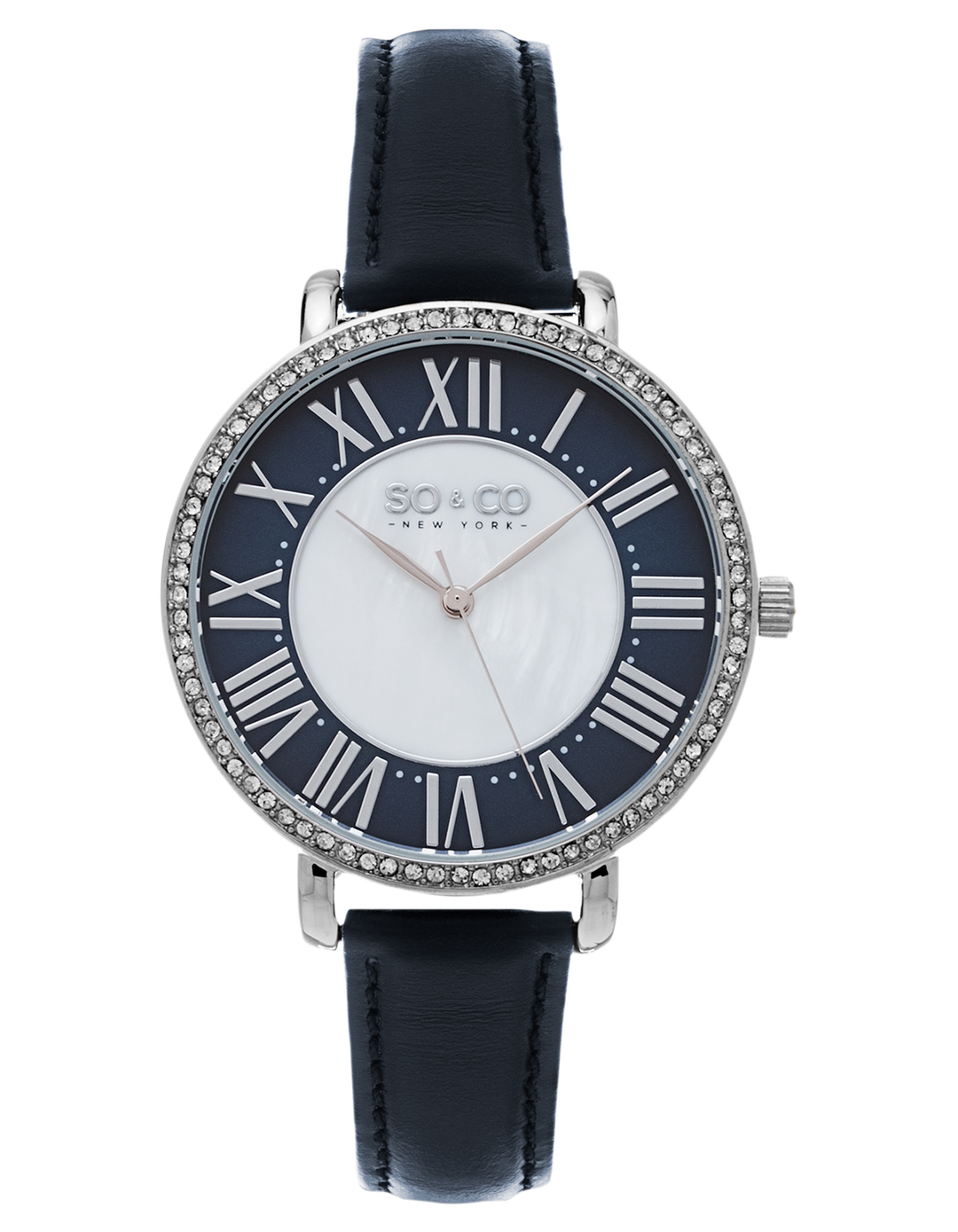 Chelsea 5090 Silver | White Mother of Pearl Dial