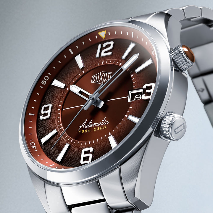 Ascensus Automatic Brown / Stainless Steel | Brown Dial