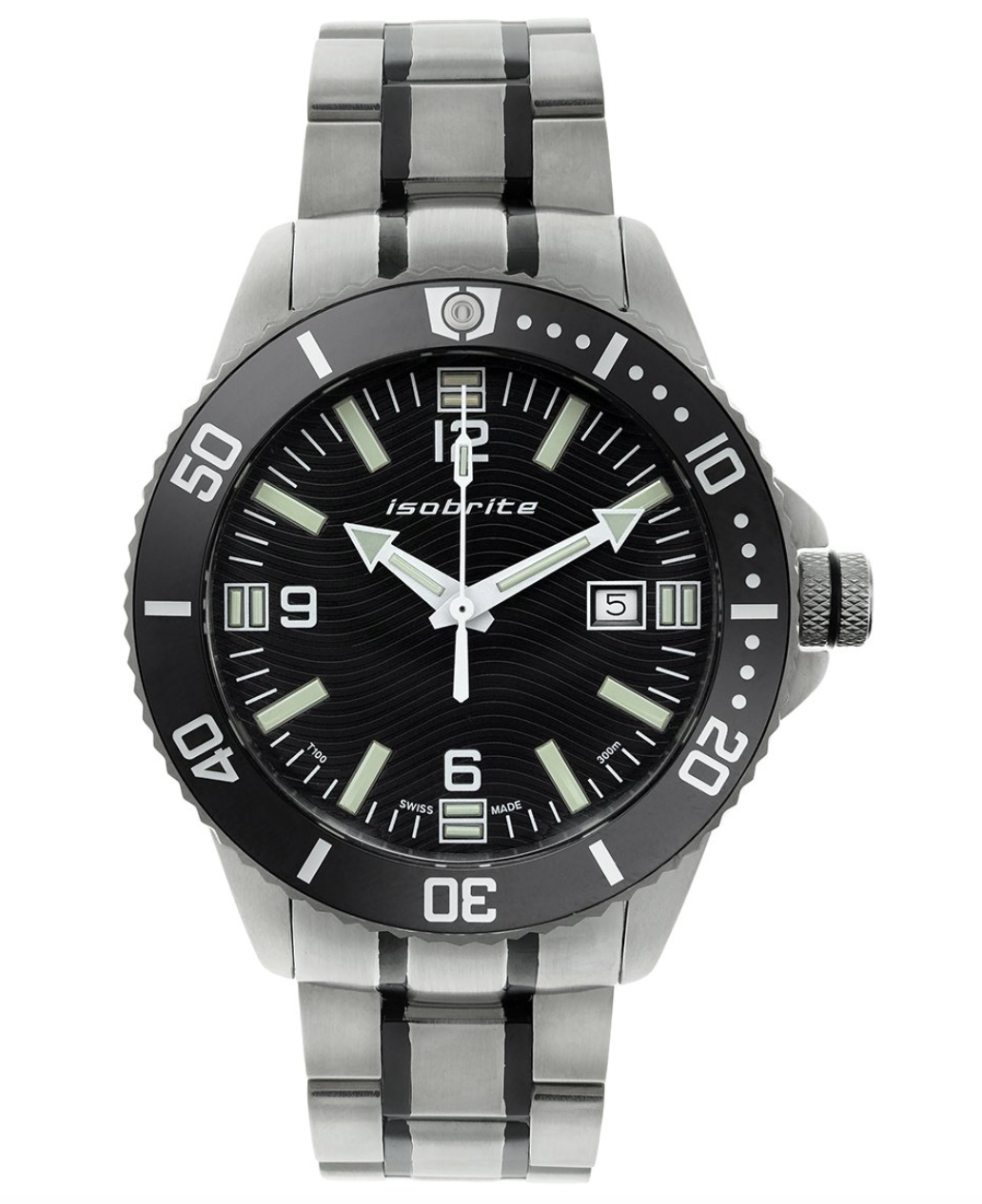 Naval Series T100 Tritium Markers Black Dial