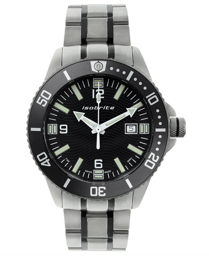 Naval Series T100 Tritium Markers Black Dial