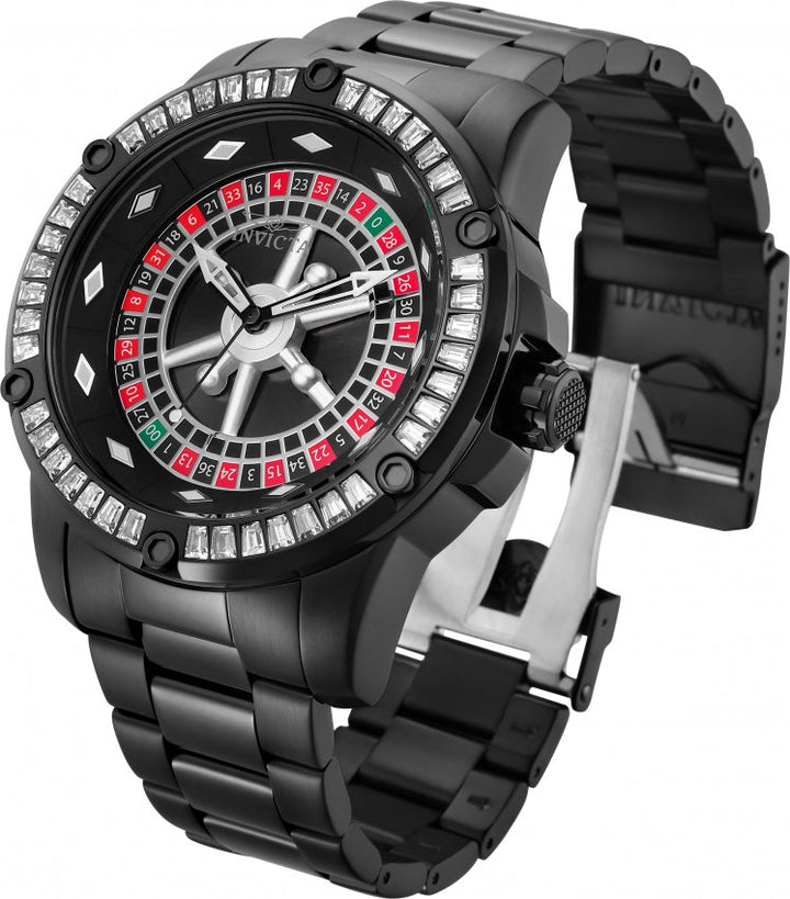 Specialty Black Dial / Black Stainless Steel Bracelet Black Dial