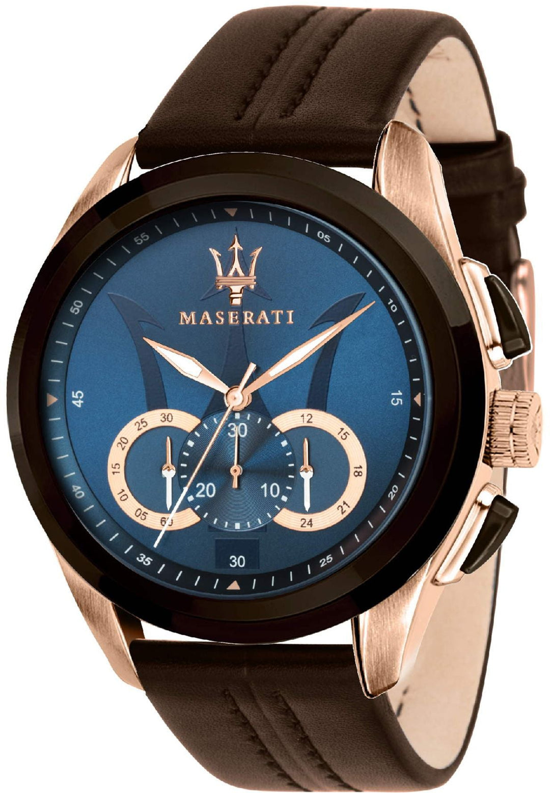 TRAGUARDO Blue / Leather Blue Dial