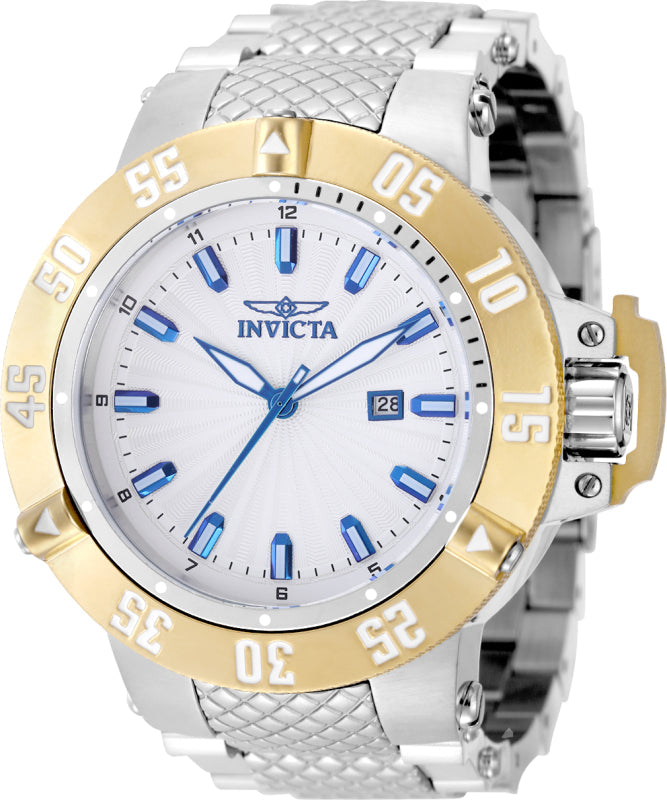 Subaqua 50mm / Silver / Silver | Silver Dial