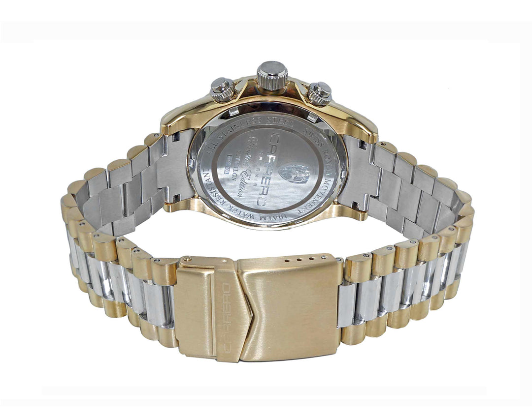 WINNER CIRCLE Teal Green/2-Tone Gold | Green Dial