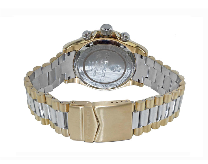 WINNER CIRCLE Teal Green/2-Tone Gold | Green Dial