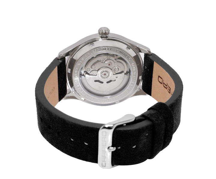 AEQUILUX SILVER TONE/GREEN -BLACK | Green Dial