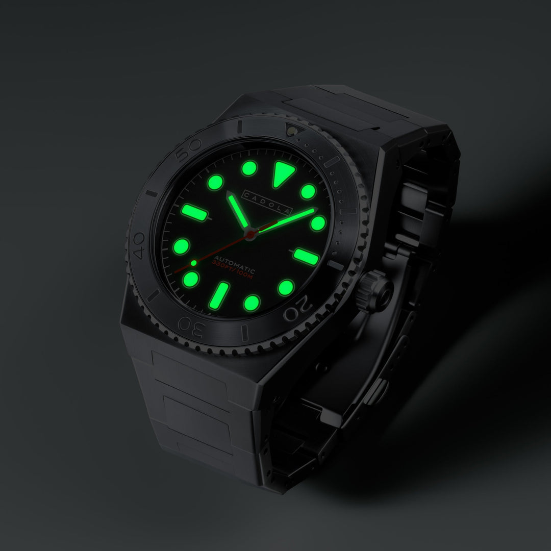 Farina Automatic Black / Stainless Steel | Black Dial