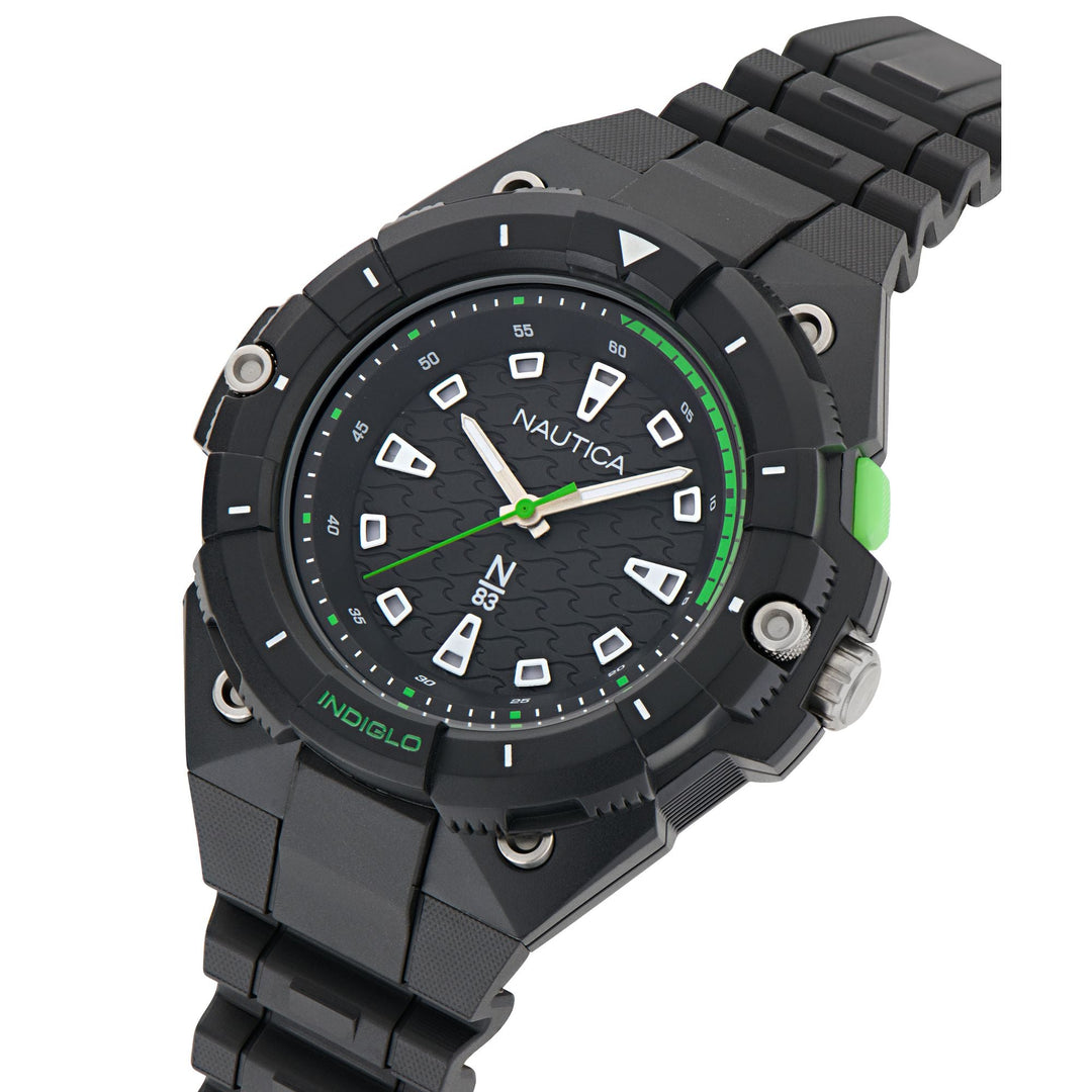 N83 SPORTY Black / Recycle Material | Black Dial