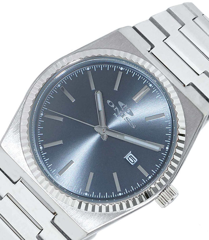 Stratos Date Grey Dial / Stainless Steel Bracelet Gray Dial