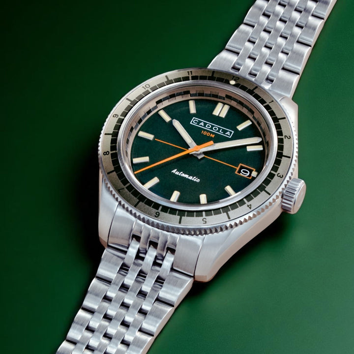 Ahrens Automatic Green / Stainless Steel | Green Dial