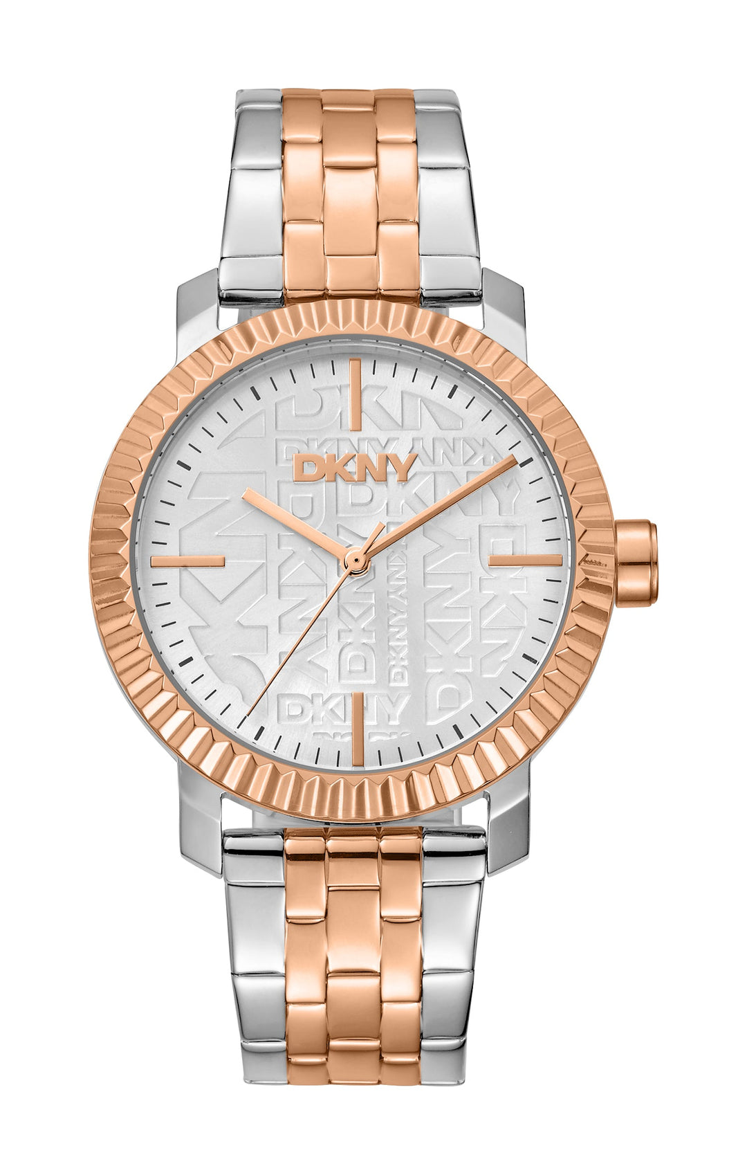 Classic 36mm / Silver / Silver and Rose Gold | Silver Dial