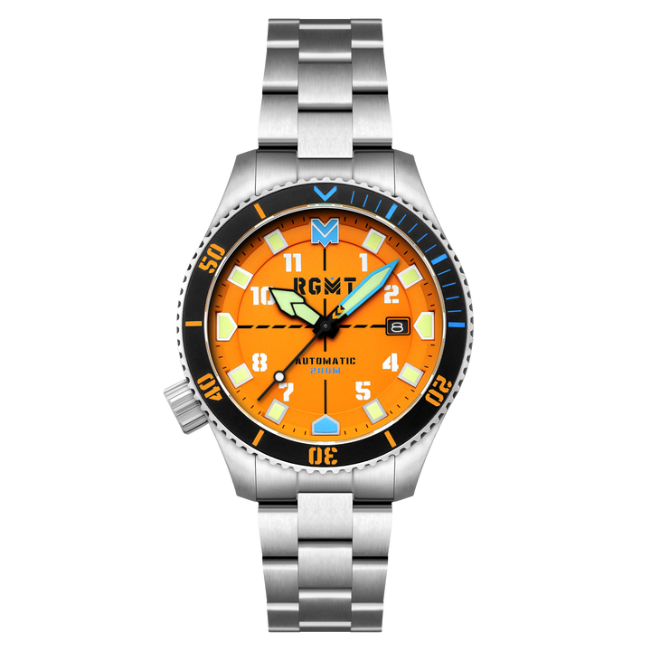Recon Diver Automatic Orange / Stainless Steel | Orange Dial