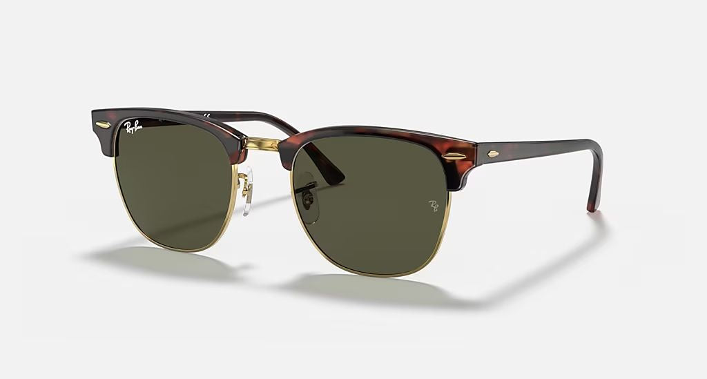 CLUBMASTER CLASSIC UNISEX Mock Tortoise On Arista / G15 Green |  Dial