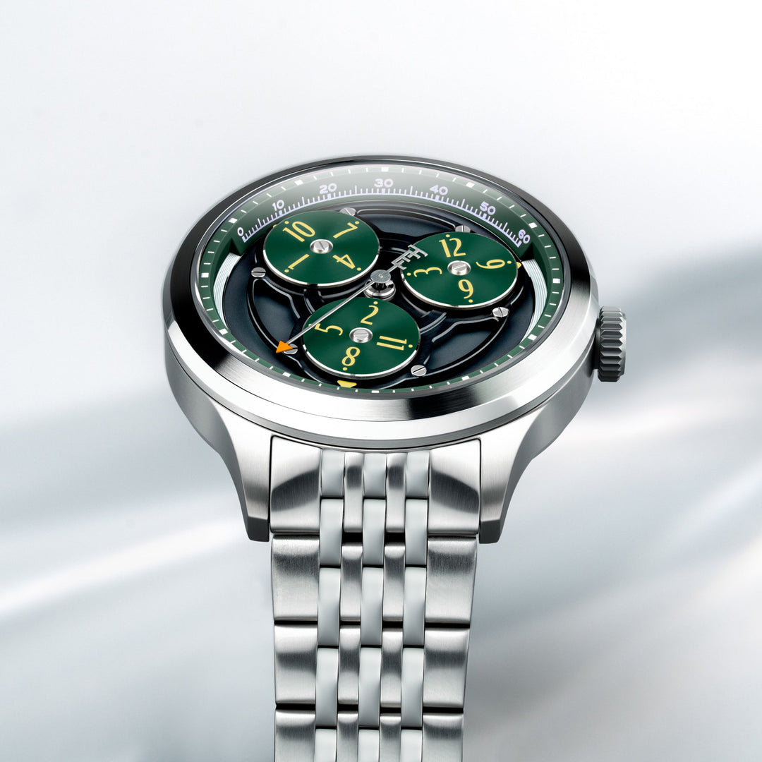 Engineer Hexham Trisect Automatic Limited Edition Green / Stainless Steel | Gree