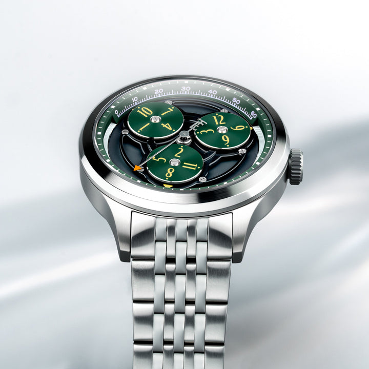 Engineer Hexham Trisect Automatic Limited Edition Green / Stainless Steel | Gree