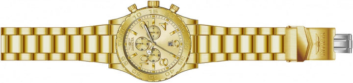 Specialty Chronograph Gold Dial / Gold Stainless Steel Bracelet Gold Dial