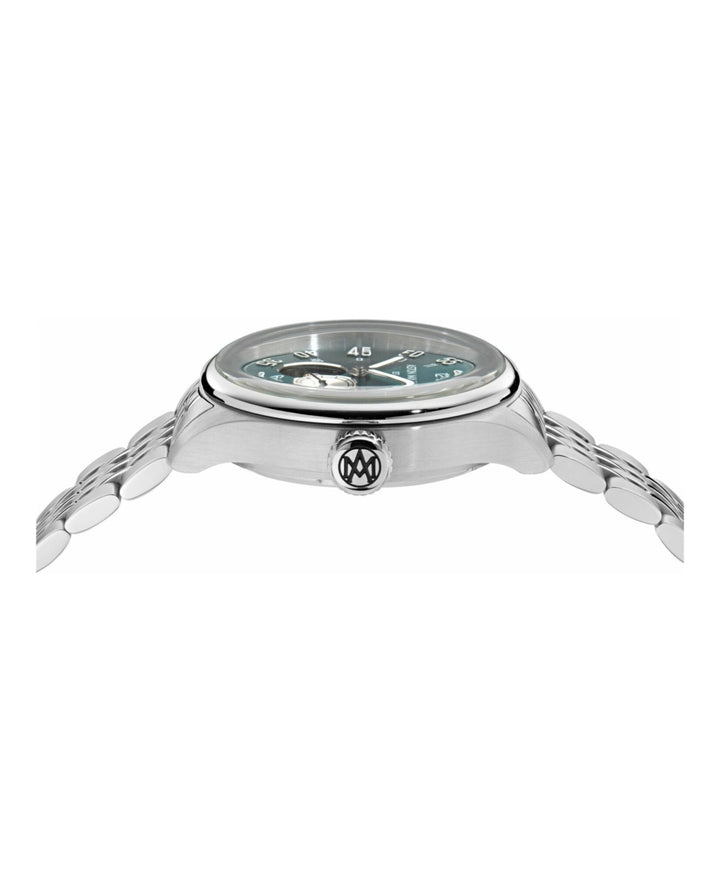 TS1 Automatic Stainless Steel/Green Dial/Partial Sekelton Automatic Bracelet Gre