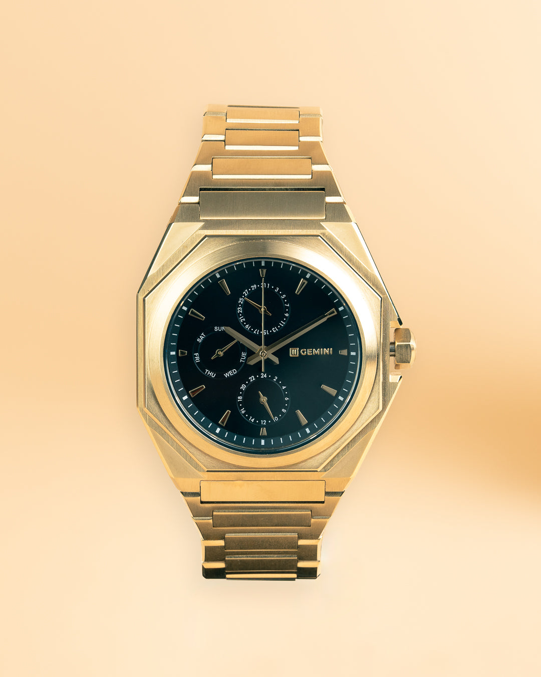 Ferro Gold Gold | Black Dial